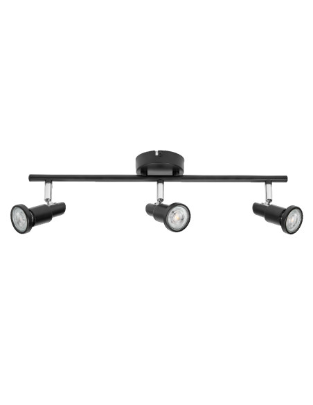 LAMPA NATYNKOWA LED SPOT 3X3.4W 927 GU10 BK 