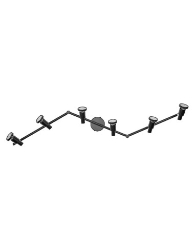 LAMPA NATYNKOWA LED SPOT 6X3.4W 927 GU10 BK 