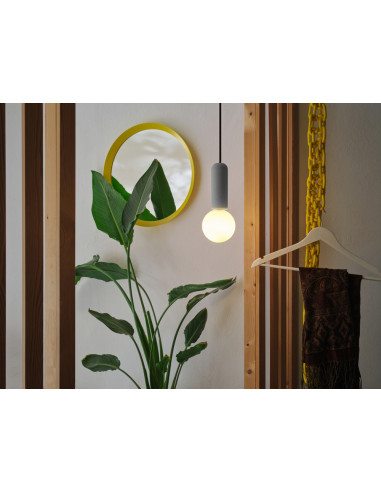 LAMPA WISZĄCA DECOR CONCRETE MIC PENDANT 1XG9 DG 