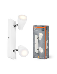 LAMPA NATYNKOWA LED SPOT PEAR 260MM2X4.3W827 GU10WT 