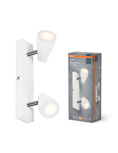 LAMPA NATYNKOWA LED SPOT PEAR 260MM2X4.3W827 GU10WT 