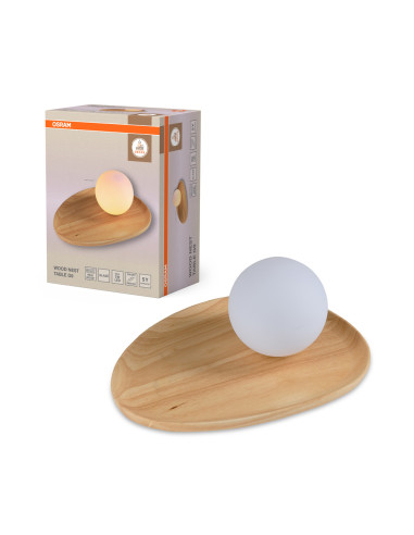 LAMPA STOŁOWA/BIURKOWA DECOR WOOD NEST TABLE 1XG9 