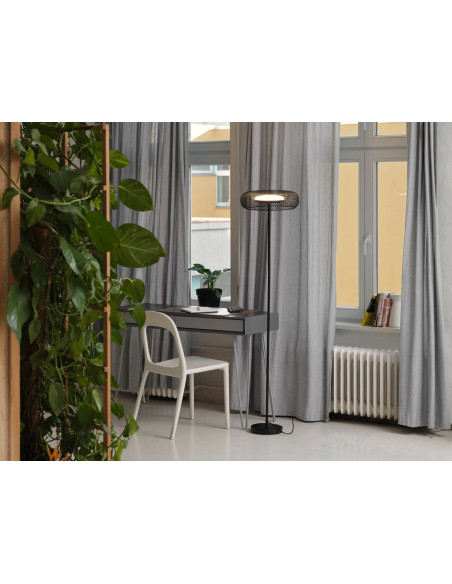 LAMPA PODŁOGOWA DECOR MESH FLOOR 18,5W 830 BK 