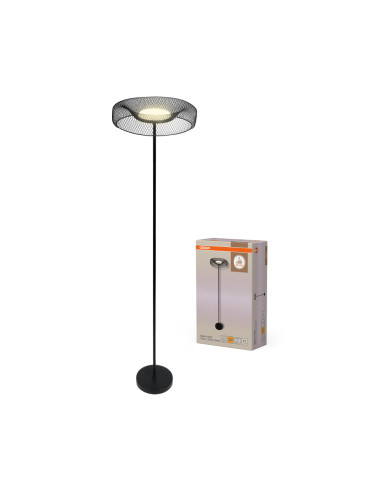 LAMPA PODŁOGOWA DECOR MESH FLOOR 18,5W 830 BK 