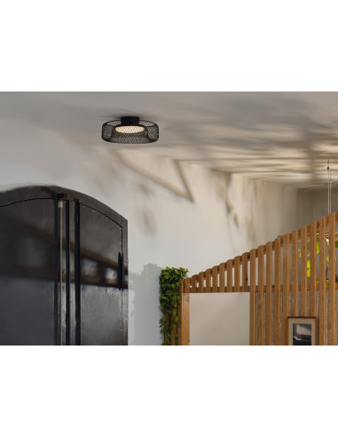 LAMPA NATYNKOWA DECOR MESH CEILING 18.5W 830 BK 