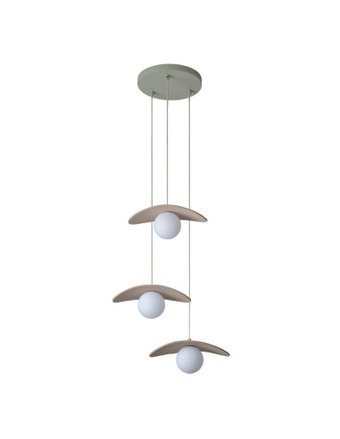 LAMPA WISZĄCA DECOR PEARL PENDANT 3XG9 BG 