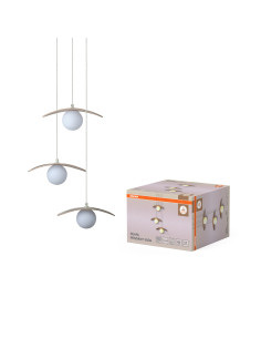 LAMPA WISZĄCA DECOR PEARL PENDANT 3XG9 BG 