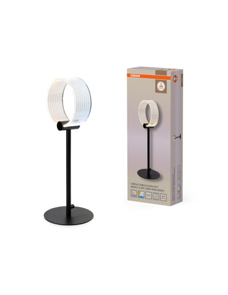 LAMPA STOŁOWA/BIURKOWA DECOR CIRCLE TABLE 8.3W CLICKCCT 