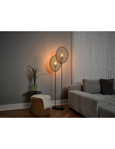 LAMPA PODŁOGOWA DECOR RATTAN DANDELION FLOOR 2XE27 