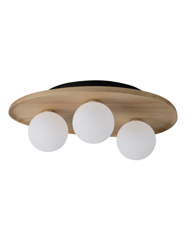 LAMPA NATYNKOWA DECOR WOOD NEST CEILING 3XG9 