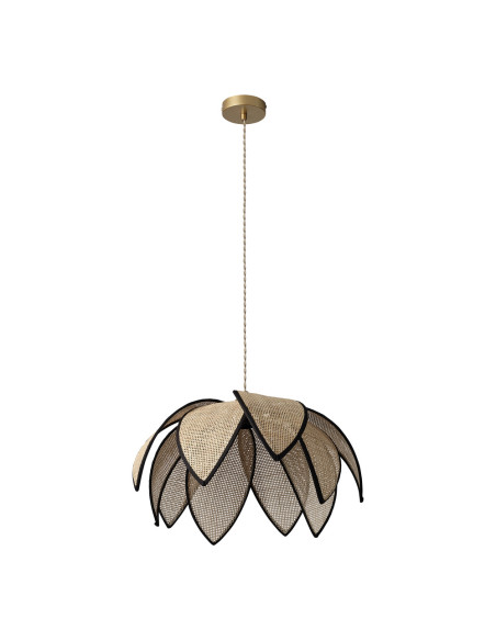 LAMPA WISZĄCA DECOR RATTAN LOTUS PENDANT 480 E27 