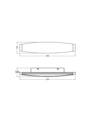 KINKIET DECOR FLAT FELT WALL 12W 830 DG 