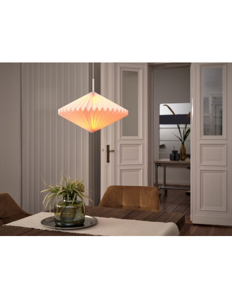 LAMPA WISZĄCA DECOR PAPER LANTERN DIAMOND PENDE27 