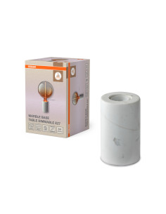 LAMPA STOŁOWA/BIURKOWA DECOR MARBLE BASE TABLE DIM E27 WT 