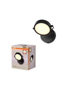 KINKIET DECOR PUCK WALL 8W 930 BK 