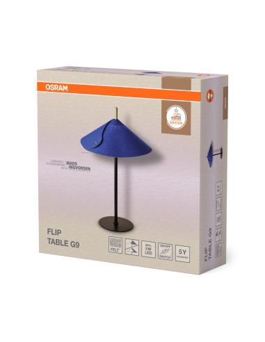 LAMPA STOŁOWA/BIURKOWA DECOR FLIP TABLE G9 