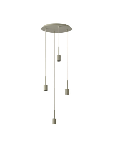 LAMPA WISZĄCA DECOR NEEDLE PEND PL 4XE27 BG 