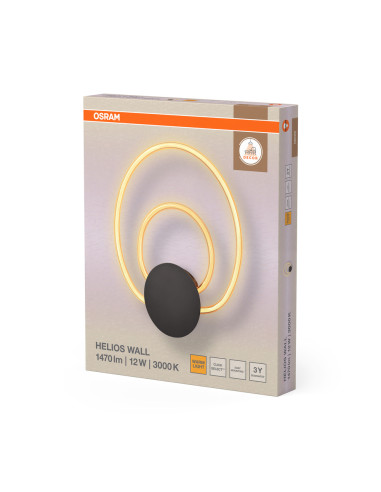 KINKIET DECOR HELIOS WALL 12W 830 CLICK SEL 