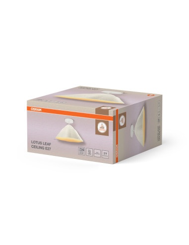 LAMPA NATYNKOWA DECOR LOTUS LEAF CEILING E27 WT 