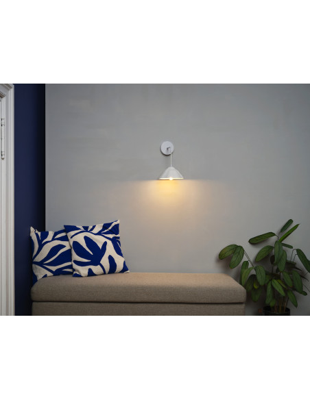 KINKIET DECOR LOTUS LEAF WALL E14 WT 