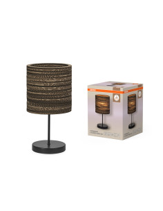 LAMPA STOŁOWA/BIURKOWA DECOR CARDBOARD CYLINDER TABLE E27 