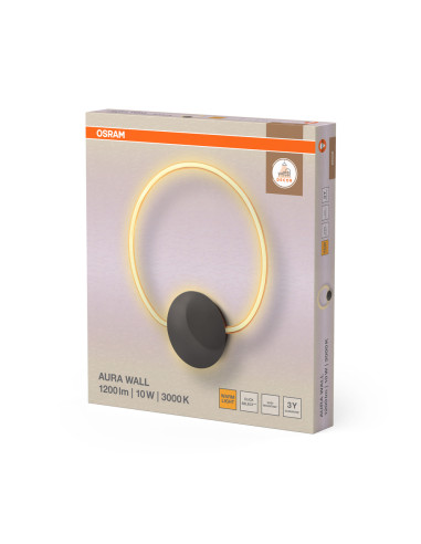 KINKIET DECOR AURA WALL 10W 830 CLICK SEL 