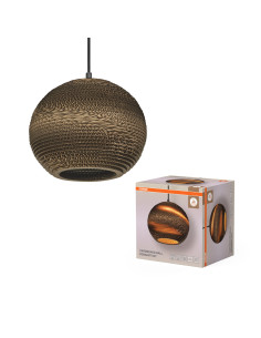LAMPA WISZĄCA DECOR CARDBOARD BALL PENDANT E27 