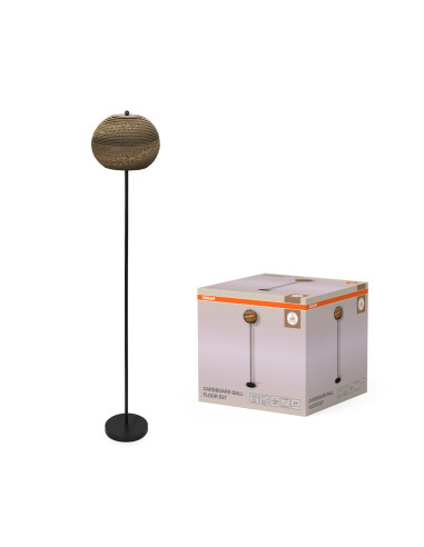 LAMPA PODŁOGOWA DECOR CARDBOARD BALL FLOOR E27 