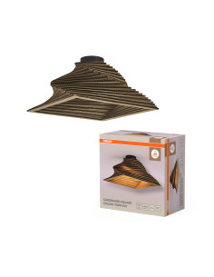 LAMPA NATYNKOWA DECOR CARDBOARD SQUARE CLG TURN E27 