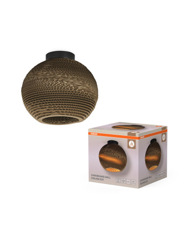 LAMPA NATYNKOWA DECOR CARDBOARD BALL CEILING E27 
