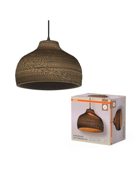 LAMPA WISZĄCA DECOR CARDBOARD HAT PENDANT E27 