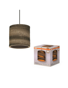 LAMPA WISZĄCA DECOR CARDBOARD CYLINDER PEND E27 