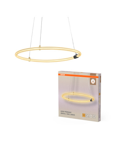 LAMPA WISZĄCA DECOR AURA PEND 18W 830 CLICK DIM 