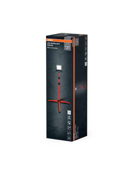 NAŚWIETLACZ LED NA STATYWIE LED WORKLIGHT 1X30W 840 TRIPODM 