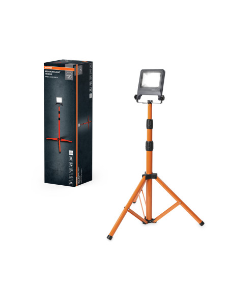 NAŚWIETLACZ LED NA STATYWIE LED WORKLIGHT 1X30W 840 TRIPODM 