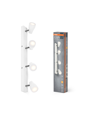 LAMPA NATYNKOWA LED SPOT PEAR 600MM4X4.3W827 GU10WT 