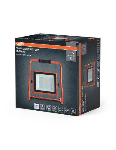 NAŚWIETLACZ LED PRZENOŚNY LED WORKLIGHT BATTERY 30W 840 R-ST 