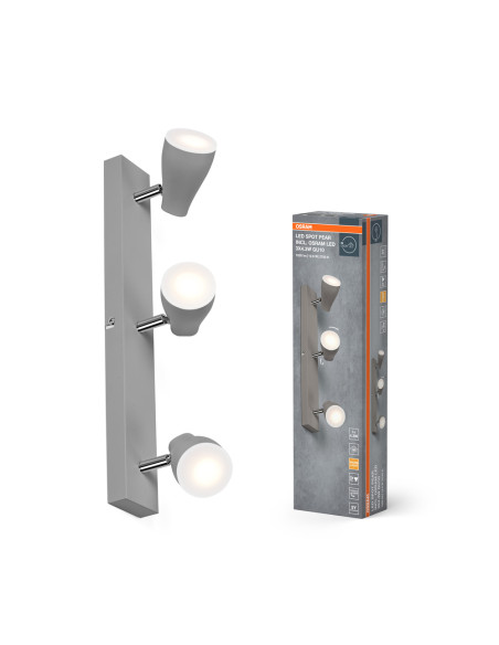 LAMPA NATYNKOWA LED SPOT PEAR 430MM3X4.3W827 GU10GR 