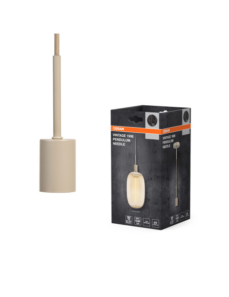 LAMPA WISZĄCA 1906 PENDULUM NEEDLE E27 BG 