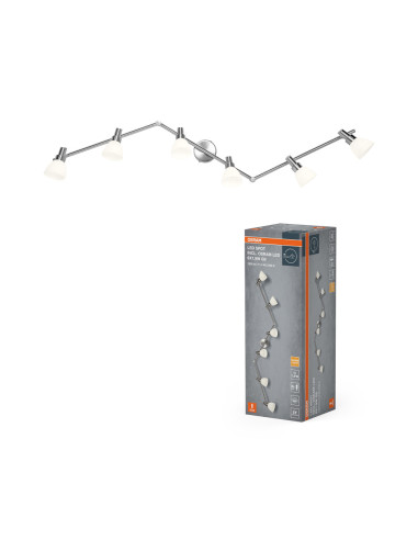 LAMPA NATYNKOWA LED SPOT 6X1,9W 827 G9             