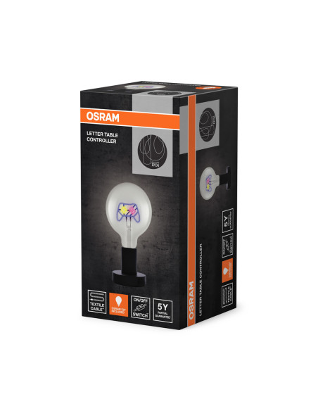 LAMPA STOŁOWA 1906 LETTER TABLE CONTROLLER1.2WE27 