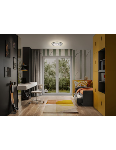PLAFON ORBIS SPIRAL OV 485 37W830 CLDIM GR 
