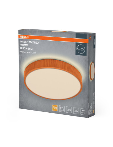PLAFON ORBIS MATTEO 490 36W 830CLICKD OR 