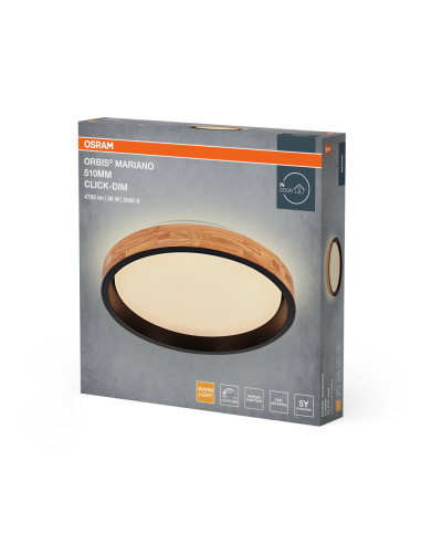 PLAFON ORBIS MARIANO 490 36W830CLICKD WDBK 