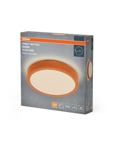 PLAFON ORBIS MATTEO 285 16W 830CLICKD OR 