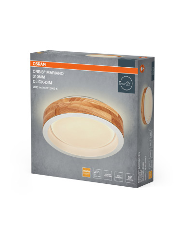 PLAFON ORBIS MARIANO 290 16W830CLICKD WDWT 