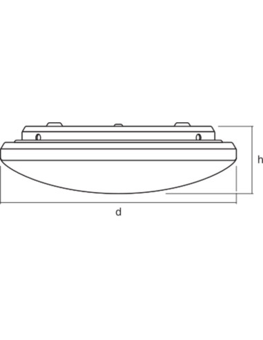 PLAFON ORBIS PurE 300 16W 3000K 