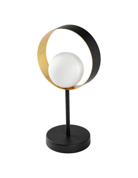LAMPA STOŁOWA/BIURKOWA DECOR MEMPHIS TABLE BK GD G9 