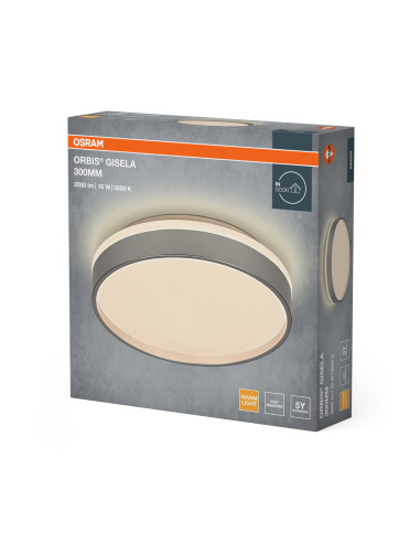 PLAFON ORBIS GISELA 300MM 16W 830 SI 