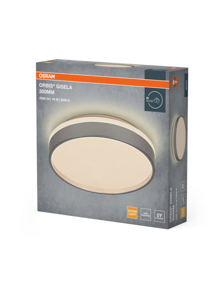 PLAFON ORBIS GISELA 300MM 16W 830 SI 